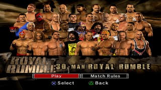 WWE SmackDown vs Raw 2007  ROYAL RUMBLE [upl. by Holofernes]