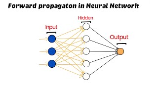 Forward Propagation in Neural Networks  Deep Learning [upl. by Bernelle]