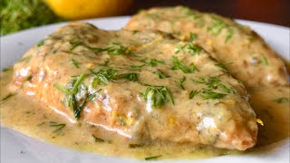 Creamy Lemon Chicken Recipe [upl. by Fairley]