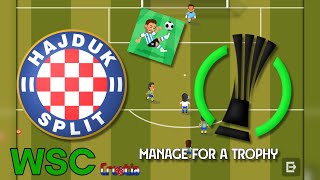 World Soccer Champs  Managing Hajduk Split to win the Conference League [upl. by Ailemac]