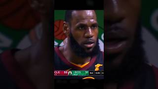 Lebron Stared Down The Whole🥶 nba viral trending shorts [upl. by Odraccir]