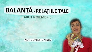 BALANȚĂ Legături Speciale  OAMENII tăi NOIEMBRIE P 3  Tarot  Zodii de AER  Horoscop [upl. by Oicirtap]