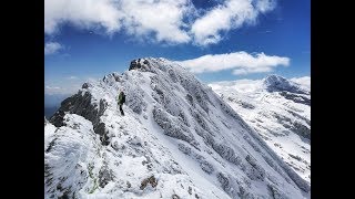 Arêtes du Gerbier Traversée hivernale  Vercors [upl. by Klehm]