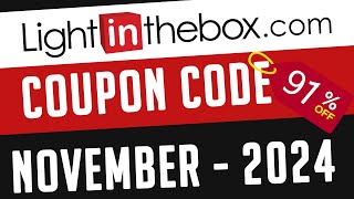 Lightinthebox Coupon Code 2024 🔥 2024 🔥 Updated Today 🔥 Lightinthebox Discount Code 2024 [upl. by Enrica]