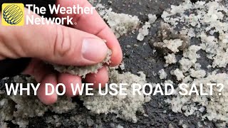 Why do we use road salt to melt snow and ice [upl. by Kean153]