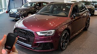 2020 Audi RS3 Sportback 400 hp  Sound amp Visual Review [upl. by Lamahj257]