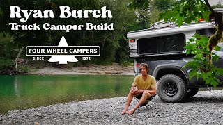 SurferShaper Ryan Burch Builds the Ultimate Tacoma Truck Camper with Four Wheel Campers [upl. by Euqinot]