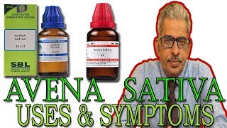 Avena Sativa  Uses amp Symptoms in Homeopathy by Dr PS Tiwari [upl. by Also]