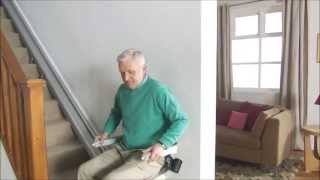 Acorn 120 Straight Stairlift Demonstration [upl. by Smiga]