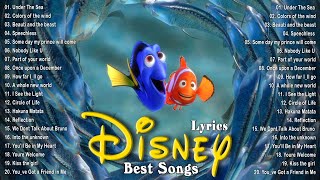 The Best Disney Songs With Lyrics 🌈 Classic Disney Soundtracks 🎬 The Little Mermaid Mulan [upl. by Innaig]