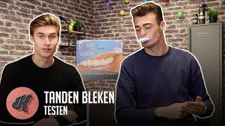 TANDEN BLEKEN  KNAKKERS wwwtandenblekenthuisnl [upl. by Shih]