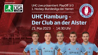 UHC Live  UHC vs DCADA  1 Herren Hockey Bundesliga  PlayOff 33  21052023  1430 h [upl. by Lidaa]