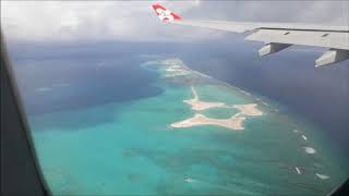 Landing at Male Maldives Velana International Airport [upl. by Malia]