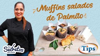 Muffins salados de Palmito [upl. by Ynej]