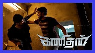 Catherine Tresa gets caught by Goons  Kanithan Movie Scenes  Atharvaa Kills Villains Son [upl. by Anirol]