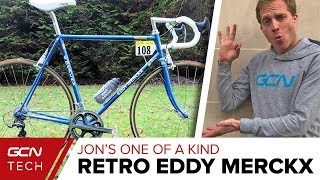 Jons Retro Pro Road Bike  Eddy Merckx Corsa Extra [upl. by Deegan]