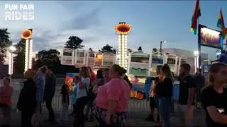 Cyclone Russ Amusement Taneytown Firemans Carnival 2019 [upl. by Pacorro]