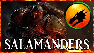 SALAMANDERS  Anvils of War  Warhammer 40k Lore [upl. by Ttenrag]