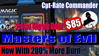 CutRate Commander  Masters of Evil Precon Upgrade Guide [upl. by Teryl997]