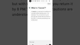 What is quotCaveatquot [upl. by Ekaj]