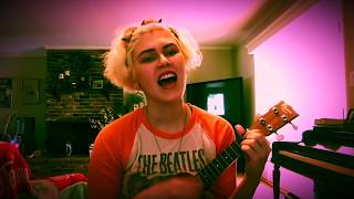 Jefferson Airplane  quotWhite Rabbitquot  Ukulele Cover by Anna Dawahare [upl. by Stoecker]