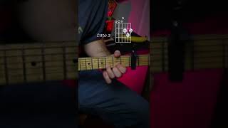 Play No Surprises by Radiohead on Guitar  Simple Chords Tutorial [upl. by Sura]