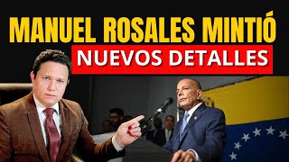 SURGEN NUEVOS DETALLES QUE HUNDEN A MANUEL ROSALES [upl. by Eednyl]