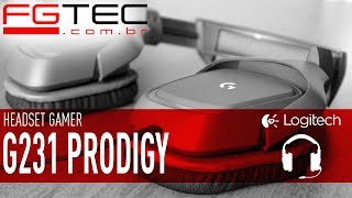 Headset Logitech G231 Prodigy PTBR [upl. by Edrahc906]