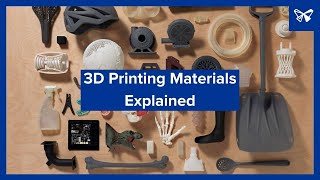 3D Printing Materials Explained Compare FDM SLA and SLS [upl. by Fong328]