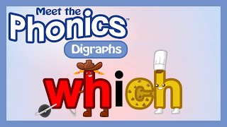 Meet the Phonics Digraphs  Pronouncing Segment [upl. by Holbrook]