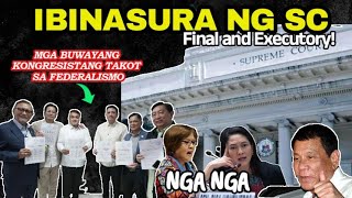 FINAL AND EXECUTORY ANG PAGBASURA NG SC SA KASO LABAN KAY DATING PANGULONG RODRIGO DUTERTE [upl. by Viola]