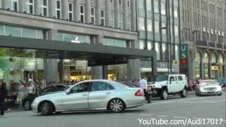 Turkish Wedding  Parking and Dancing on public road in the city Full HD [upl. by Enyar]