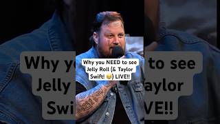 Why you NEED to see Jelly Roll amp Taylor Swift 🤣 LIVE [upl. by Introk421]