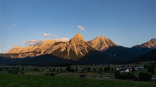 Sonnwendfeuer Zugspitzregion 2023 Ehrwald Lermoos Timelapse 4k [upl. by Enaira]