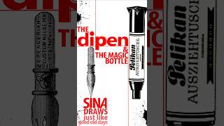 How not to dip the dippen Is the Pelikan Graphos ink bottle any good Dip the pen or drop the ink [upl. by Kylah]