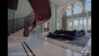 Inside a 16000000 villa on the Palm Jumeirah Dubai XXII Carat Club Villas [upl. by Mastrianni861]