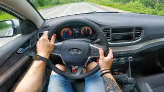 2023 LADA Vesta NG 90HP FWD  POV Overview amp Test Drive [upl. by Warrenne926]