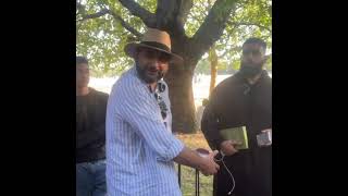 SPEAKERS CORNER DEBATE ADNAN RASHID CAUGHT LYING BY ABU MUKTHAR ABOUT ABU BAKRS PRAYER [upl. by Neehcas]