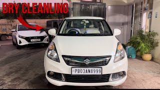 Vlog 20  Dry Cleaning Of Dzire  Magic Touch Car Wash amp Detailing  detailing trendingvideo like [upl. by Jere]