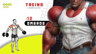 🔥 12 Exercícios Explosivos Para Ombros Fortes e Definidos 💪 [upl. by Ellehcan426]