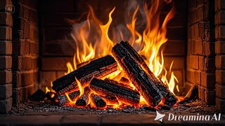 Best Relaxing Fireplace Sounds  Calming Fireplace Noise for Insomnia Deep Sleep and Work Focus 🔥🔥 [upl. by Gavan]