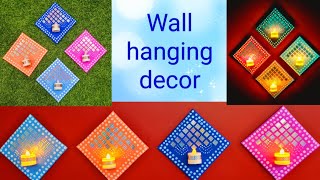 Wall hanging decoration ideas for Diwali DIY cardboard easy decoration [upl. by Alexandria]