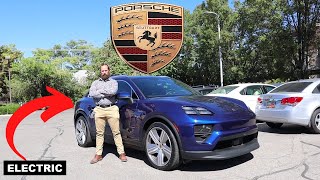 Is This A Real Porsche 2025 Porsche Macan EV [upl. by Glassman]