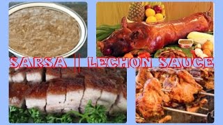 Lechon Sauce  SARSA Filipino Liver Sauce for Roasted Chicken enjoylifelovefood [upl. by Daht641]