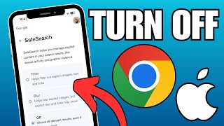 How To Turn Off Safe Search on Google iPhone [upl. by Bakeman]