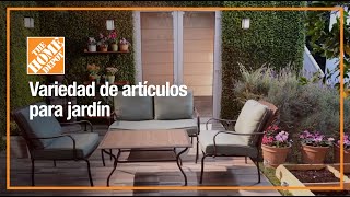 Variedad de artículos para jardín  Jardín  The Home Depot Mx [upl. by Anyahc]