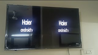 Haier Android TV Double Screen Problem Solution [upl. by Eelrebmyk]