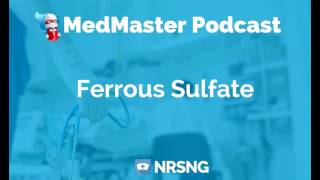 Ferrous Sulfate Nursing Considerations Side Effects Mechanism of Action Pharmacology for Nurses [upl. by Akemat]