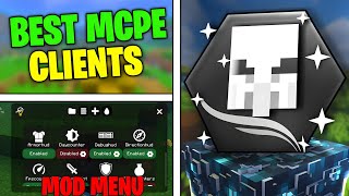 Top 5 Best Clients For Minecraft PE 120 [upl. by Eyde]