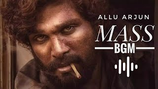 Allu Arjun mass bgm  Allu Arjun  telugu mass bgm  mass bgm  KFS  no copyright music [upl. by Ponzo]